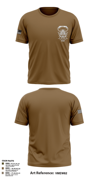 2ND PLATOON ONI 37360870 Short Sleeve Performance Shirt - 2