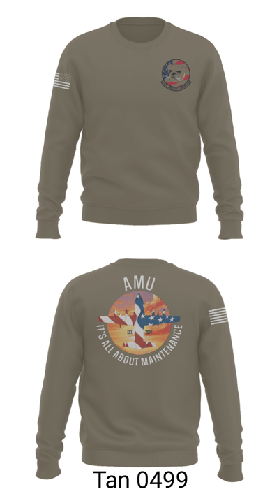 910th AMU 89979521 Crew Neck Sweatshirt - 65