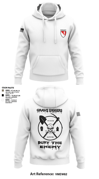 Hoodie, 615TH ECC, , Teamtime, Team time, sublimation, custom sports apparel, team uniforms, spirit wear, spiritwear, sports uniforms, custom shirts, team store, custom team store, fundraiser sports, apparel fundraiser