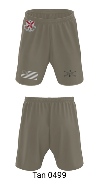 Athletic Shorts With Pockets, C Co 1-124 Rifle Company, National Guard, Teamtime, Team time, sublimation, custom sports apparel, team uniforms, spirit wear, spiritwear, sports uniforms, custom shirts, team store, custom team store, fundraiser sports, apparel fundraiser