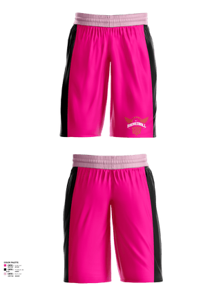 Womens Basketball Shorts, Midwest elite, Women's Basketball, Teamtime, Team time, sublimation, custom sports apparel, team uniforms, spirit wear, spiritwear, sports uniforms, custom shirts, team store, custom team store, fundraiser sports, apparel fundraiser