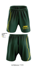 New Milford Bulls Football And Cheerleading 19489077 Athletic Shorts With Pockets - 4