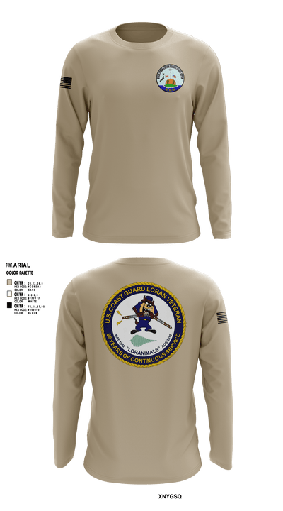 Marcus Island Loran Station 7810741 Long Sleeve Performance Shirt - 1