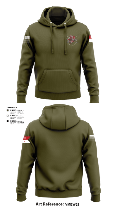 Apache Troop 1-150th 52177042 Hoodie - 2