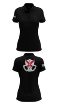 C Co 1-124 Rifle Company 57736053 Women's Short Sleeve Performance Polo  - 33