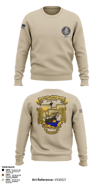 220 BPOA 59828515 Crew Neck Sweatshirt - 3