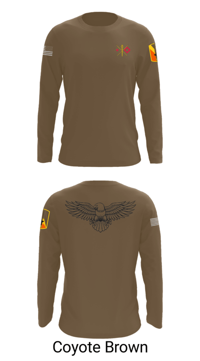 USASA BELVOIR 16372072 Long Sleeve Performance Shirt - 6