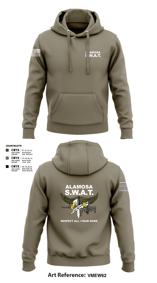Hoodie, Alamosa SWAT Team, Police, Teamtime, Team time, sublimation, custom sports apparel, team uniforms, spirit wear, spiritwear, sports uniforms, custom shirts, team store, custom team store, fundraiser sports, apparel fundraiser