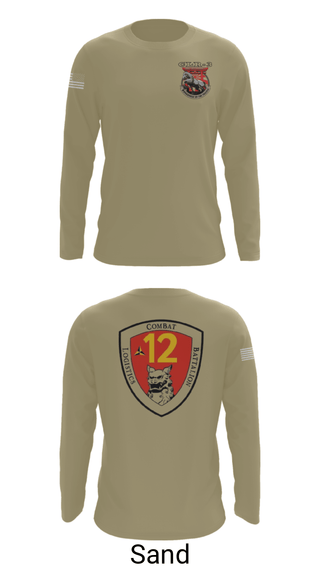 Long Sleeve Performance Shirt, CLB 12, Marines, Teamtime, Team time, sublimation, custom sports apparel, team uniforms, spirit wear, spiritwear, sports uniforms, custom shirts, team store, custom team store, fundraiser sports, apparel fundraiser