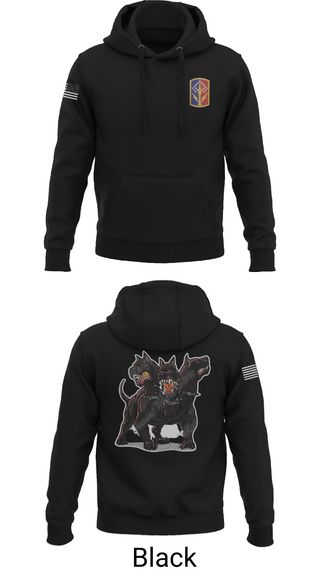 Hoodie, 1-174th ADA RGT, , Teamtime, Team time, sublimation, custom sports apparel, team uniforms, spirit wear, spiritwear, sports uniforms, custom shirts, team store, custom team store, fundraiser sports, apparel fundraiser