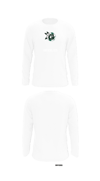 Long Sleeve Performance Shirt, Grizzlies, Women's Soccer, Teamtime, Team time, sublimation, custom sports apparel, team uniforms, spirit wear, spiritwear, sports uniforms, custom shirts, team store, custom team store, fundraiser sports, apparel fundraiser