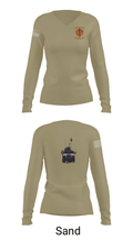 3/7 India Co. Wpns Plt 50459074 Women's Long Sleeve V-neck Shirt - 97
