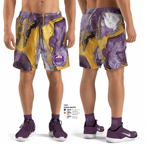 Athletic Shorts With Pockets, Louisville Rising Star, Men's Soccer, Teamtime, Team time, sublimation, custom sports apparel, team uniforms, spirit wear, spiritwear, sports uniforms, custom shirts, team store, custom team store, fundraiser sports, apparel fundraiser