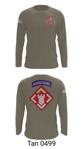 Long Sleeve Performance Shirt, 37th engineer bn, Army, Teamtime, Team time, sublimation, custom sports apparel, team uniforms, spirit wear, spiritwear, sports uniforms, custom shirts, team store, custom team store, fundraiser sports, apparel fundraiser