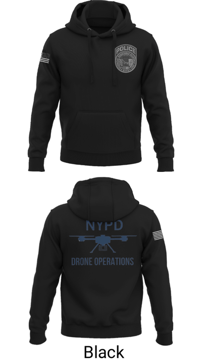 NYPD TARU 76375365 Hoodie - 36