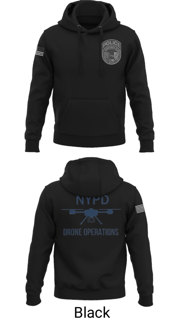 Hoodie, NYPD TARU, Police, Teamtime, Team time, sublimation, custom sports apparel, team uniforms, spirit wear, spiritwear, sports uniforms, custom shirts, team store, custom team store, fundraiser sports, apparel fundraiser