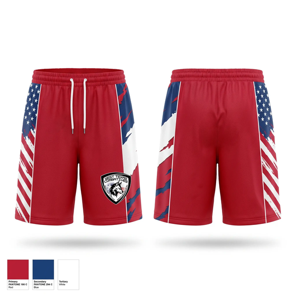 WTXC Fight Club Athletic Shorts With Pockets - 1