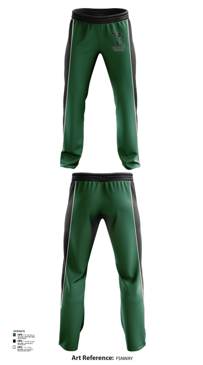 Van Buren Pointers 4133501 Sweatpants - 1