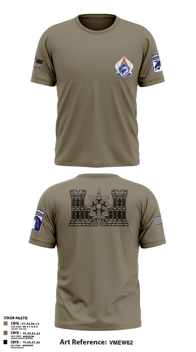 XVIII ABN G2 65000076 Short Sleeve Performance Shirt - 7