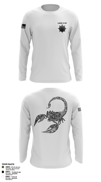 Laad 2-24 61227414 Long Sleeve Performance Shirt - 2