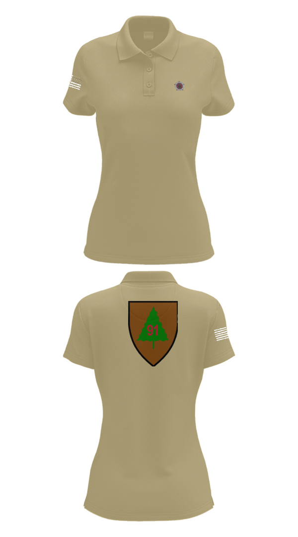 Women's Short Sleeve Performance Polo, 4-361st OC/T, Army, Teamtime, Team time, sublimation, custom sports apparel, team uniforms, spirit wear, spiritwear, sports uniforms, custom shirts, team store, custom team store, fundraiser sports, apparel fundraiser
