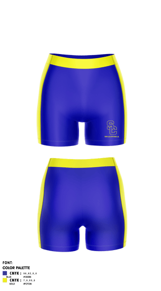 Women's Compression Shorts, Scott City R-1 High School Volleyball, Women's Volleyball, Teamtime, Team time, sublimation, custom sports apparel, team uniforms, spirit wear, spiritwear, sports uniforms, custom shirts, team store, custom team store, fundraiser sports, apparel fundraiser
