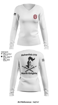 Hohenfels VTF 55832248 Women's Long Sleeve V-neck Shirt - 2