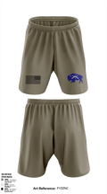 1-17 Infantry Regiment 55887987 Athletic Shorts With Pockets - 1