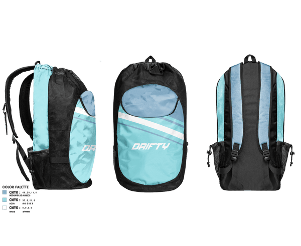 Gear Bag, Drifty Elite, Men's Basketball, Teamtime, Team time, sublimation, custom sports apparel, team uniforms, spirit wear, spiritwear, sports uniforms, custom shirts, team store, custom team store, fundraiser sports, apparel fundraiser