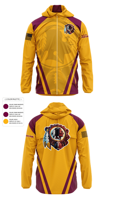 Washington Redskins 23411143 Short Sleeve Performance Shirt - 2