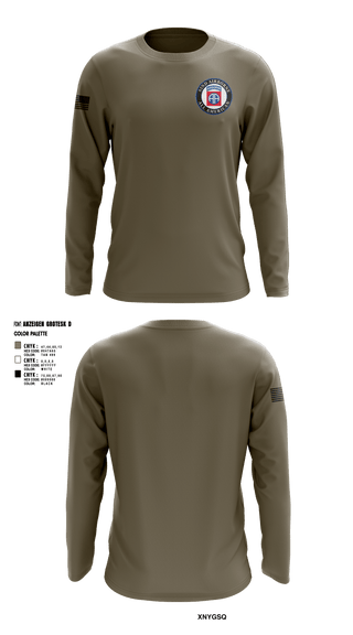 Long Sleeve Performance Shirt, 82nd Airborne Division, Army, Teamtime, Team time, sublimation, custom sports apparel, team uniforms, spirit wear, spiritwear, sports uniforms, custom shirts, team store, custom team store, fundraiser sports, apparel fundraiser