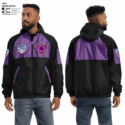 Central islip redbulls 10185982 Windbreaker - 2