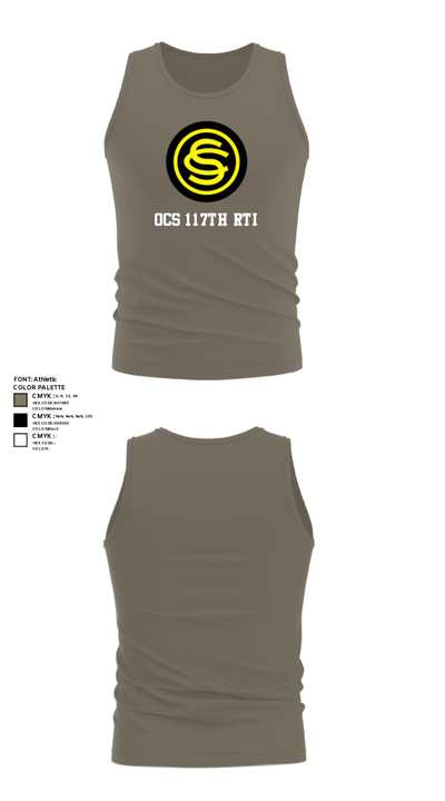 OCS 117th RTI 76770798 Tank Top - 75