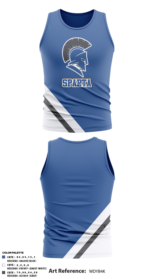 Tank Top, Sparta, Track & Field, Teamtime, Team time, sublimation, custom sports apparel, team uniforms, spirit wear, spiritwear, sports uniforms, custom shirts, team store, custom team store, fundraiser sports, apparel fundraiser