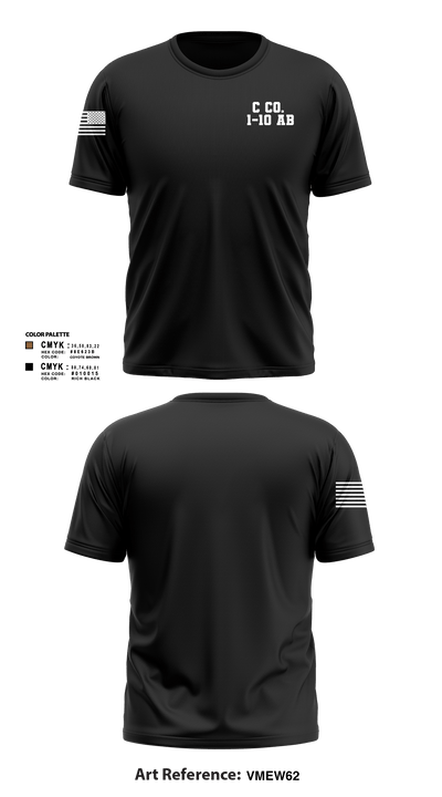 C Co. 1-10 AB 58582166 Short Sleeve Performance Shirt - 1
