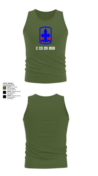 Tank Top, C co 29 BSB, , Teamtime, Team time, sublimation, custom sports apparel, team uniforms, spirit wear, spiritwear, sports uniforms, custom shirts, team store, custom team store, fundraiser sports, apparel fundraiser