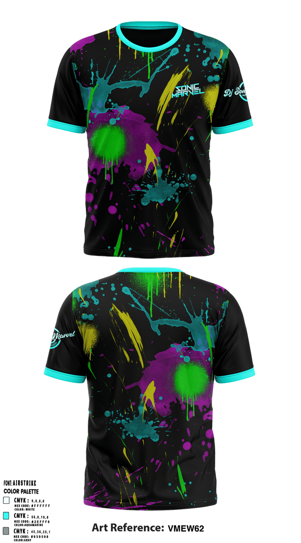 Short Sleeve Performance Shirt, DJ Sonic MarvelDJ Sonic Marvel, , Teamtime, Team time, sublimation, custom sports apparel, team uniforms, spirit wear, spiritwear, sports uniforms, custom shirts, team store, custom team store, fundraiser sports, apparel fundraiser