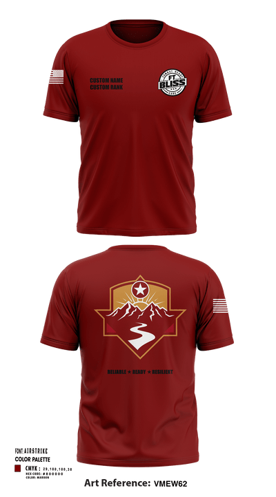 Fort Bliss DENTAC 45605501 Short Sleeve Performance Shirt - 33