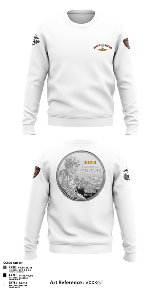 Crew Neck Sweatshirt, B Co. 3rd Recon Bn Force Reconnaissance3rd Recon Co.3rd ReconnaissanceRecon, Marines, Teamtime, Team time, sublimation, custom sports apparel, team uniforms, spirit wear, spiritwear, sports uniforms, custom shirts, team store, custom team store, fundraiser sports, apparel fundraiser