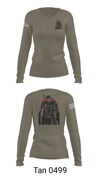 Women's Long Sleeve Vneck Shirt, EAF, Marines, Teamtime, Team time, sublimation, custom sports apparel, team uniforms, spirit wear, spiritwear, sports uniforms, custom shirts, team store, custom team store, fundraiser sports, apparel fundraiser