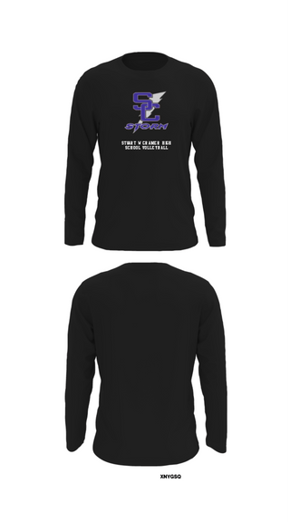 Long Sleeve Performance Shirt, Stuart W Cramer High School Volleyball, Women's Volleyball, Teamtime, Team time, sublimation, custom sports apparel, team uniforms, spirit wear, spiritwear, sports uniforms, custom shirts, team store, custom team store, fundraiser sports, apparel fundraiser