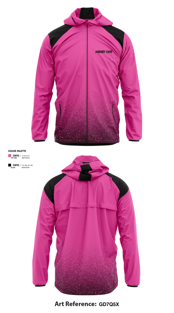 Windbreaker, Dababy Elite, Baseball, Teamtime, Team time, sublimation, custom sports apparel, team uniforms, spirit wear, spiritwear, sports uniforms, custom shirts, team store, custom team store, fundraiser sports, apparel fundraiser
