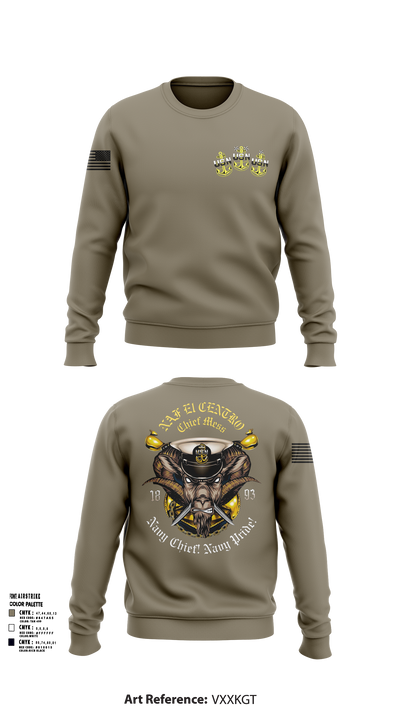 NAFEC CPO Mess 77271572 Crew Neck Sweatshirt - 11