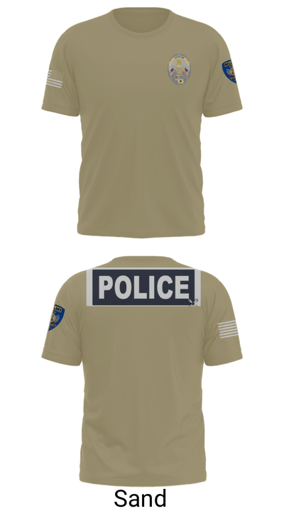 Miami Police Department 88232990 Short Sleeve Performance Shirt - 91