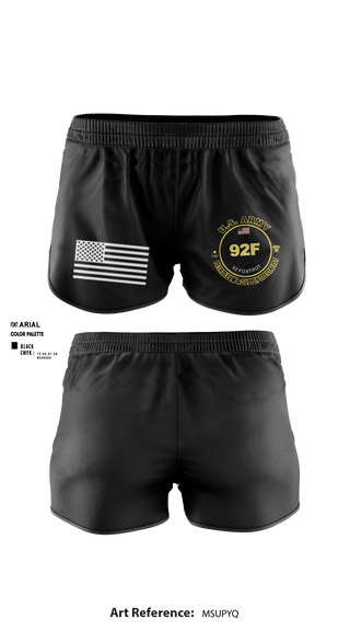 Ranger Panties, 1-7 ADA D BATTERY, Army, Teamtime, Team time, sublimation, custom sports apparel, team uniforms, spirit wear, spiritwear, sports uniforms, custom shirts, team store, custom team store, fundraiser sports, apparel fundraiser