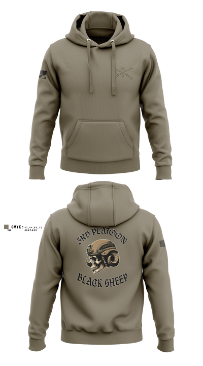3rd PLT black sheep 13771381 Hoodie - 3