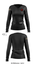 187th Iron Rakkasans 40107465 Women's Long Sleeve V-neck Shirt - 102