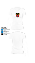 TCS Team Germany 82718628 Women's Short Sleeve V-neck Shirt - 18