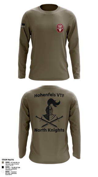 Long Sleeve Performance Shirt, Hohenfels VTF, Army, Teamtime, Team time, sublimation, custom sports apparel, team uniforms, spirit wear, spiritwear, sports uniforms, custom shirts, team store, custom team store, fundraiser sports, apparel fundraiser