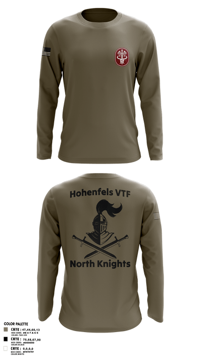 Hohenfels VTF 55832248 Long Sleeve Performance Shirt - 1